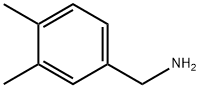 3,4-ジメチルベンゼンメタンアミン 化学構造式