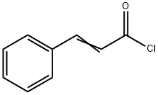 肉桂酰氯,102-92-1,结构式