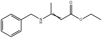 Ethyl 3-(benzylamino)but-2-enoate Struktur