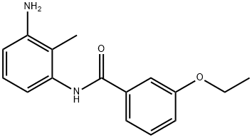 N-(3-Amino-2-methylphenyl)-3-ethoxybenzamide,1020056-68-1,结构式