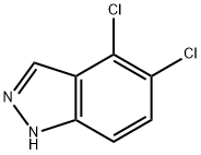 1H-Indazole, 4,5-dichloro-, 1020243-02-0, 结构式