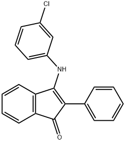 1020252-39-4 3-(3-chloroanilino)-2-phenyl-1H-inden-1-one