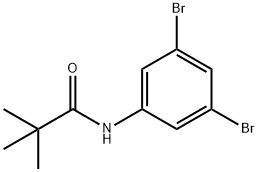 N-(3,5-Dibromophenyl)pivalamide Struktur