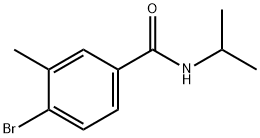 N-Isopropyl 4-broMo-3-MethylbenzaMide Structure