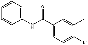 4-Bromo-3-methyl-N-phenylbenzamide Structure