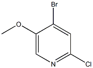 4-BroMo-2-chloro-5-Methoxypyridine,1020253-15-9,结构式