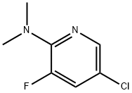 5-chloro-3-fluoro-N,N-diMethylpyridin-2-aMine hydrochloride Struktur