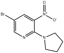 4-(5-BroMo-3-nitropyridin-2-yl)pyrrolidine|