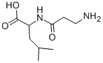 H-BETA-ALA-DL-LEU-OH,102029-56-1,结构式