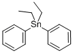 DIPHENYLDIETHYLTIN Structure