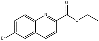 ethyl 6-bromoquinoline-2-carboxylate Struktur