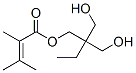 Trimethylolpropane trimethylacrylate Structure