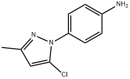 4-(5-chloro-3-methyl-1H-pyrazol-1-yl)aniline(SALTDATA: HCl) Struktur