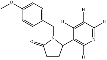 N-(4-메톡시벤질)코티닌-d4