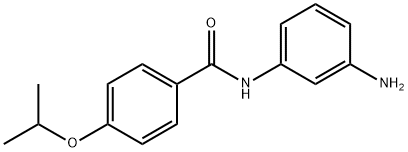 N-(3-Aminophenyl)-4-isopropoxybenzamide,1020722-61-5,结构式