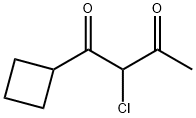 2-氯-1-环丁基-丁烷-1,3-二酮, 1020732-21-1, 结构式