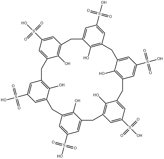 4-磺酰杯[6]芳烃,102088-39-1,结构式