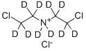 双(2-氯乙基)胺盐酸盐-D8氘代,102092-04-6,结构式