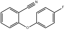 2-(4-fluorophenoxy)benzonitrile Structure