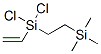 1,1,1-Trimethyl-4,4-dichloro-4-vinyldisilethylene Structure