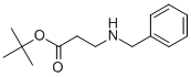 3-BENZYLAMINO-PROPIONIC ACID TERT-BUTYL ESTER, 102124-10-7, 结构式