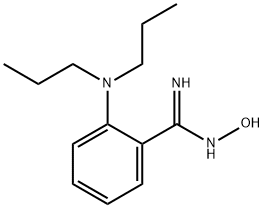 2-(Dipropylamino)-N'-hydroxybenzenecarboximidamide Structure