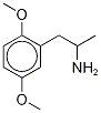 (αR)-2,5-DiMethoxy-α-Methyl-benzeneethanaMine-d6 Structure