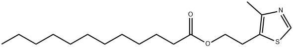 4-Methyl-5-thiazolylethanyl octanoate Structure