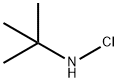 N-氯-2-甲基丙烷-2-胺 结构式