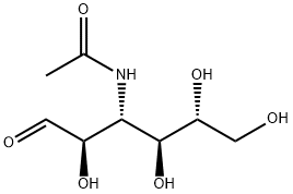 3-(乙酰氨基)-3-脱氧-D-阿洛糖, 102185-26-2, 结构式