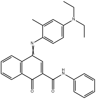 102187-19-9 2-フェニルカルバモイル-1,4-ナフトキノン-4-(4-ジエチルアミノ-2-メチルフェニル)イミン