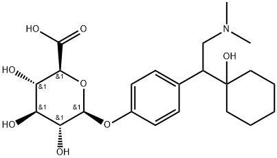 O-DESMETHYL-(RAC-VENLAFAXINE) GLUCURONIDE Structure