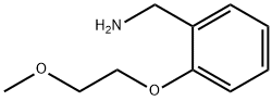 [2-(2-methoxyethoxy)phenyl]methanamine 结构式