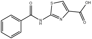 2-(BENZOYLAMINO)-1,3-THIAZOLE-4-CARBOXYLIC ACID 结构式