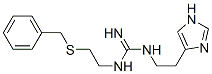 N-[2-(1H-イミダゾール-4-イル)エチル]-N'-[2-[(フェニルメチル)チオ]エチル]グアニジン 化学構造式