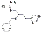 1-[2-[(Phenylmethyl)thio]ethyl]-2-[2-(1H-imidazol-4-yl)ethyl]isothiourea,102203-16-7,结构式