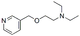 102206-54-2 N,N-diethyl-2-(pyridin-3-ylmethoxy)ethanamine