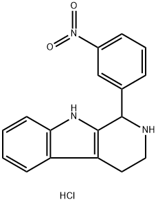 1-(3-nitrophenyl)-2,3,4,9-tetrahydro-1H-beta-carboline hydrochloride|MFCD01749633