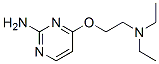 4-(2-diethylaminoethoxy)pyrimidin-2-amine Struktur