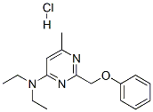 N,N-diethyl-6-methyl-2-(phenoxymethyl)pyrimidin-4-amine hydrochloride|