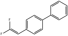 1,1'-Biphenyl, 4-(2,2-difluoroethenyl)- Structure