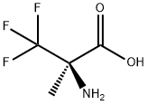 2-AMINO-3,3,3-TRIFLUORO-2-METHYLPROPANOIC ACID Struktur