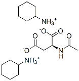 N-acetyl-L-aspartic acid, cyclohexylamine salt,102212-94-2,结构式