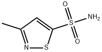 3-Methyl-isothiazole-5-sulfonamide
 Struktur