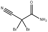 二溴氰基乙酰胺, 10222-01-2, 结构式