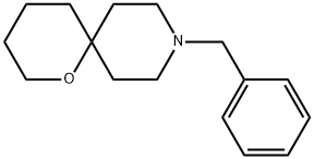 1-Oxa-9-azaspiro[5.5]undecane, 9-(phenylMethyl)- Structure