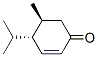 2-Cyclohexen-1-one,5-methyl-4-(1-methylethyl)-,trans-(9CI) Structure