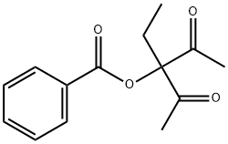 Benzoic acid 3-ethyl-2,4-dioxopentan-3-yl ester,10225-35-1,结构式