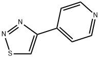 4-(1,2,3-THIADIAZOL-4-YL)PYRIDINE Struktur