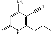 3-PYRIDINECARBONITRILE, 4-AMINO-2-ETHOXY-1,6-DIHYDRO-6-OXO- Structure